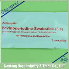 disposable sterile povidone iodine swabstick